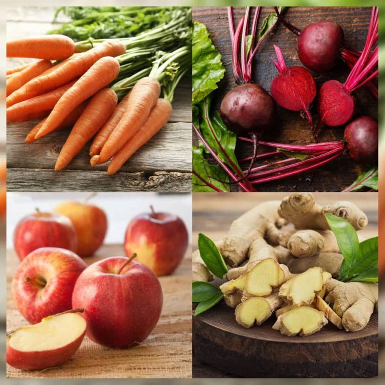 Carrot, Beetroot, apple, ginger