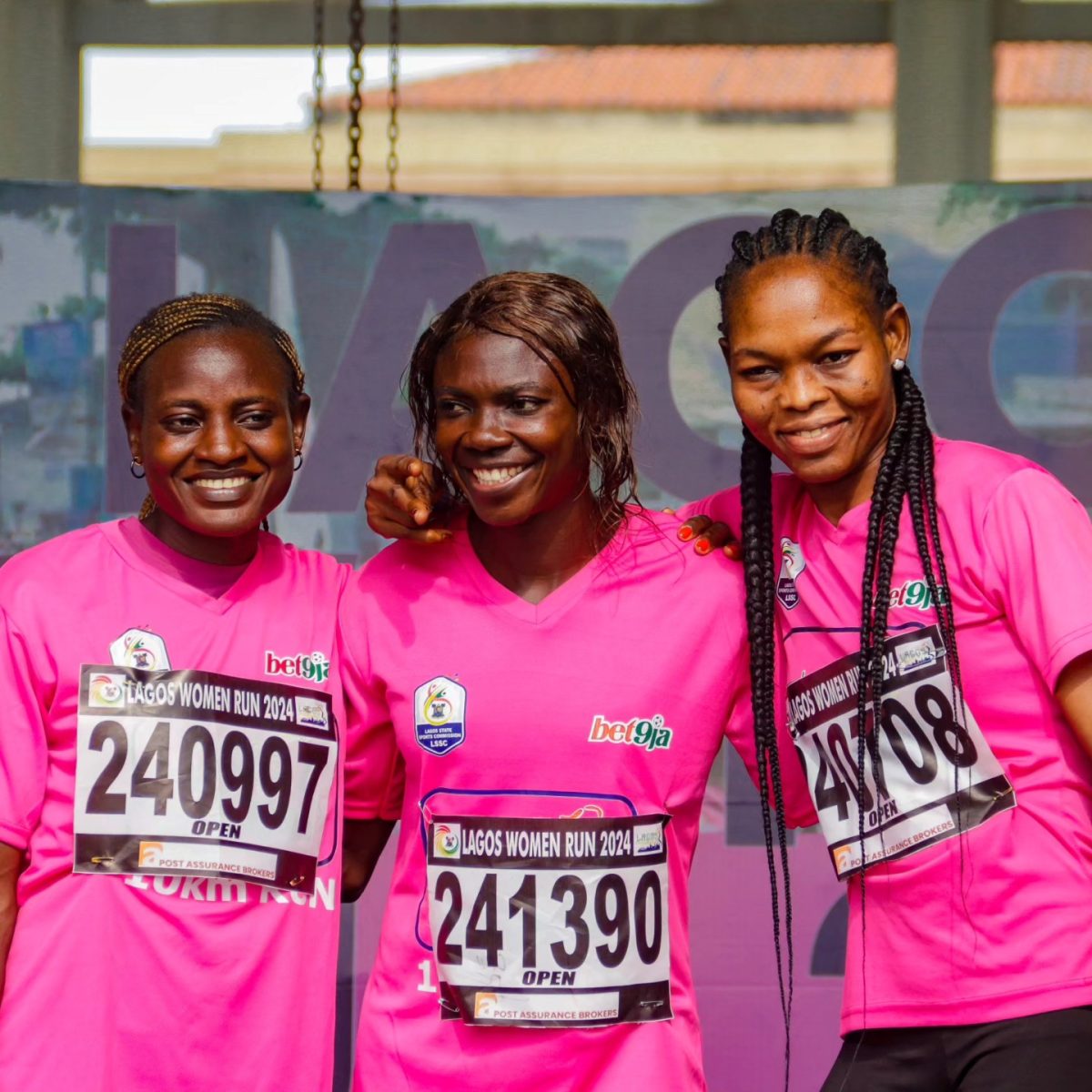 Xhale-Lagos covered the Lagos Women Run, the largest female race in sub-Saharan Africa, took center stage